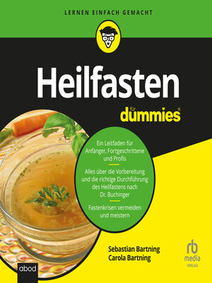 cover image of Heilfasten für Dummies